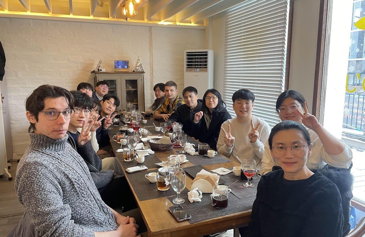 Lab lunch. (photograph 1 of 2)